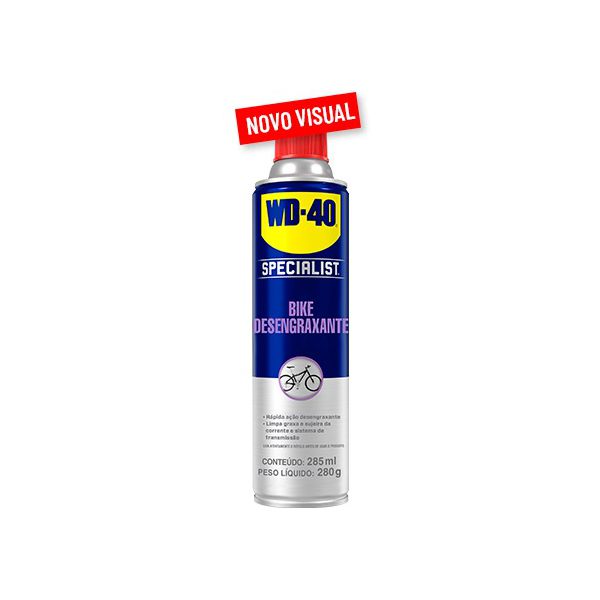 WD40 BIKE LIMPADOR DE CORRENTE DESENGRAXANTE 285ML - WD-40