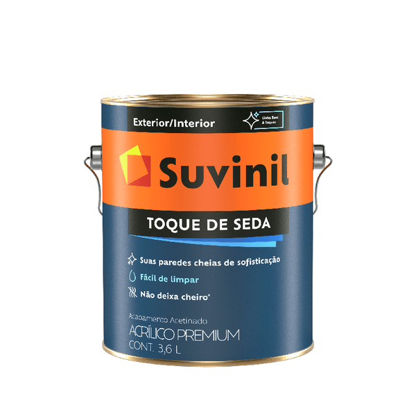 TINTA ACRÍLICA TOQUE DE SEDA SUVINIL 3,6L