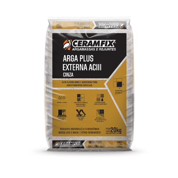 ARGAMASSA AC III CERAMFIX 20KG