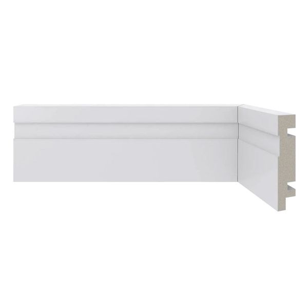 RODAPÉ 2400MM BRANCO 70 X 16MM SANTA LUZIA