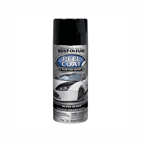 RUST OLEUM SPRAY AU ENVELOPAMENTO PEEL COAT PRETO