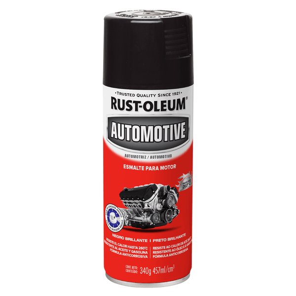 RUST OLEUM SPRAY AU ESM MOTOR PRETO