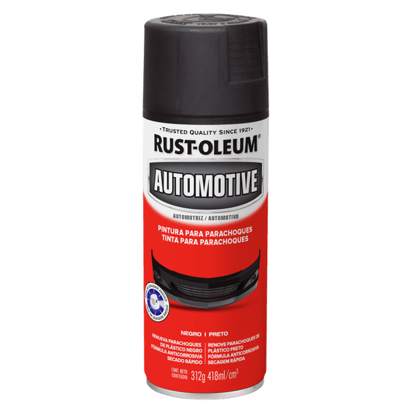 Spray Para Para-Choques Preto Fosco