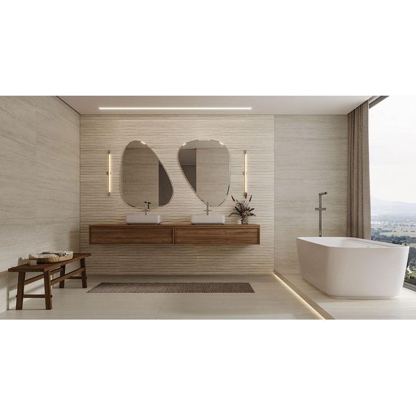 PORTINARI PE MEZZO DECOR BE MATTE 30X120 RET (NATURAL - MATTE)