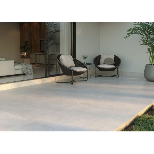 PORCELANATO DECORTILES 120 X 120 SAMPA OFF WHITE AC