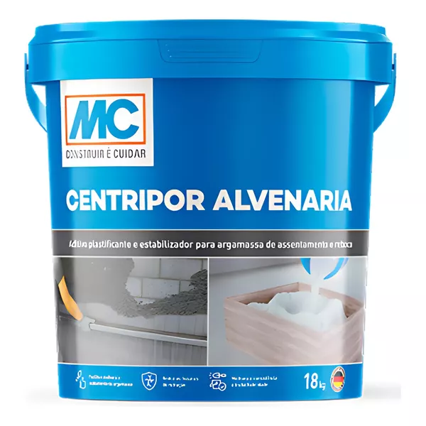 Centripor Alvenaria - BD 18L - MC bauchemie aditivo