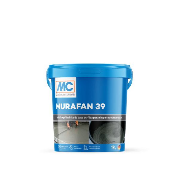 Murafan 39 (18kg) - Adesivo para Chapisco e Argamassa