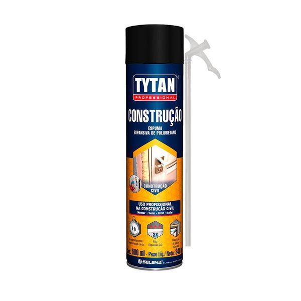 Espuma Expansiva Construção Tytan - 340g/500ml