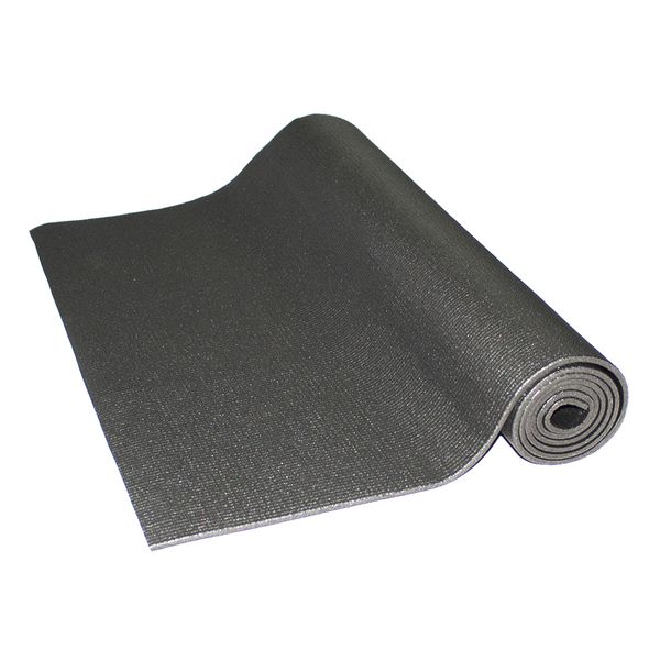 Tapete Yoga Mat em Pvc 1,66M X 0,60M X 5MM Preto - One Life