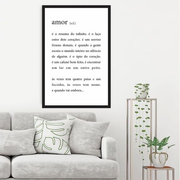 Plaquinha decorativa ressignifcado amor