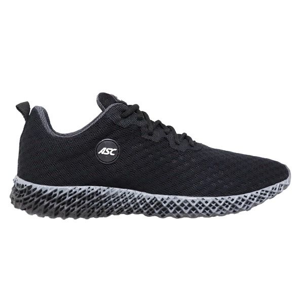 Tênis Feminino Asc Ghost 2 Leve e Confortável Cor Preto e Grafite