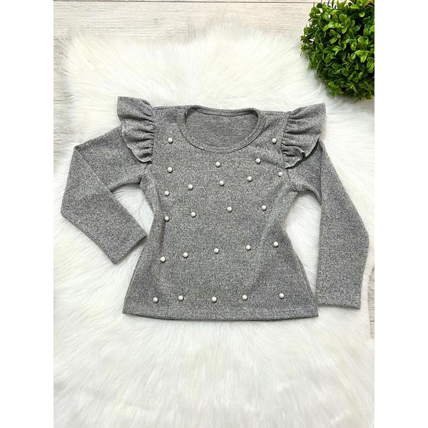 Blusa Lanzinha Cinza