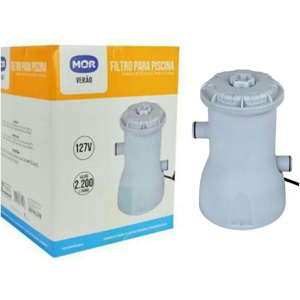 Filtro para Piscina Inflável 127V MOR