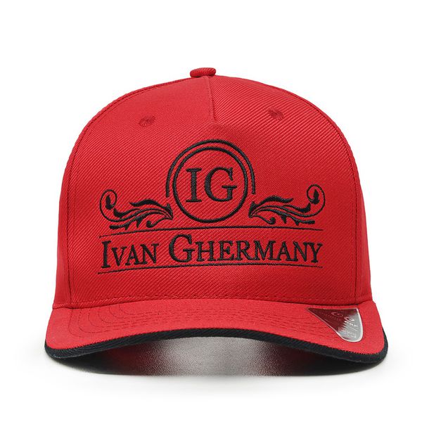 Boné Ivan Ghermany Vermelho Com Bordado Preto