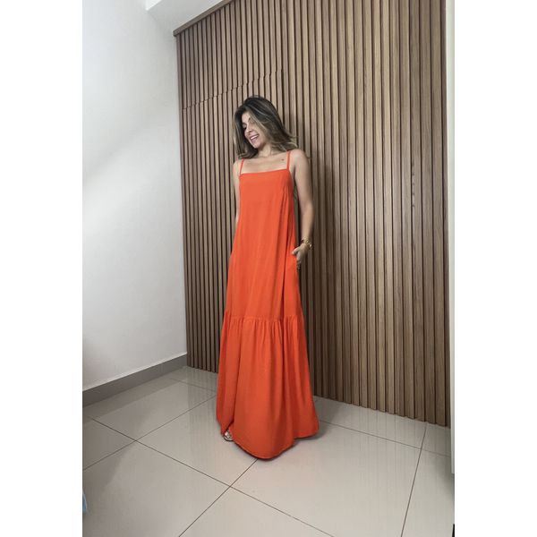 Vestido Celine Coral