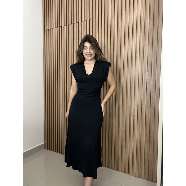Vestido Modal Preto