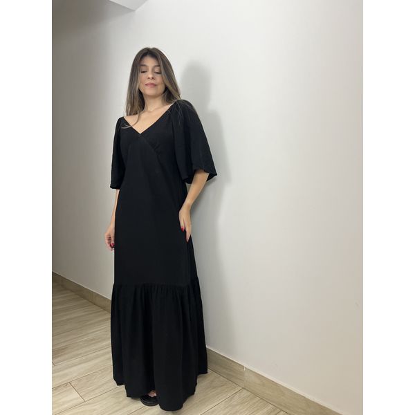 Vestido Valentina Preto