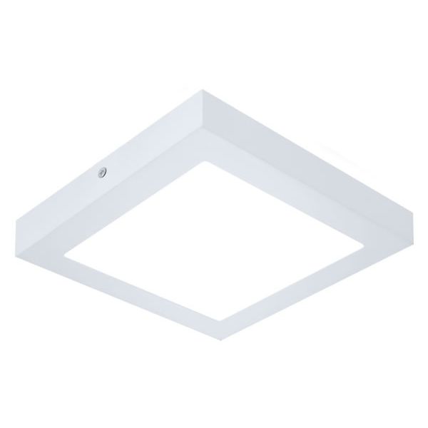 Plafon de LED Sobrepor Quadrado 62x62cm 48W Branco Alumínio e Policarbonato - Evoled LE-4639