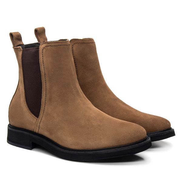 Bota Chelsea Feminina Piemonte Bronze - JACOMETTI