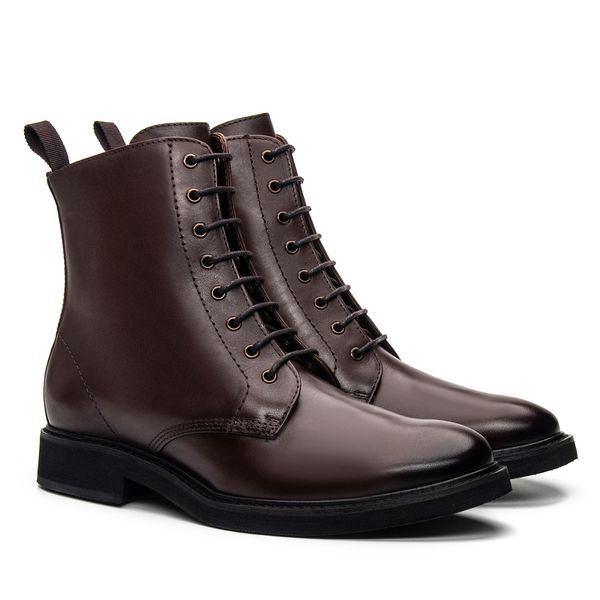 Bota Feminina de Amarrar Dolomiti Café - JACOMETTI