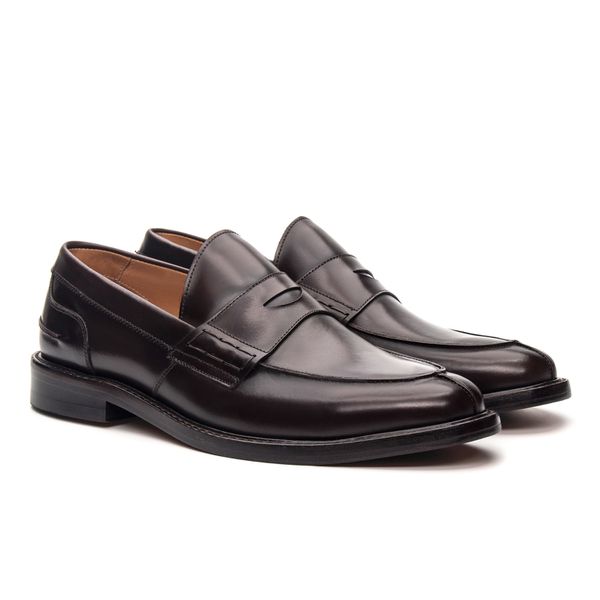 Sapato Loafer Masculino Ancona Café - JACOMETTI