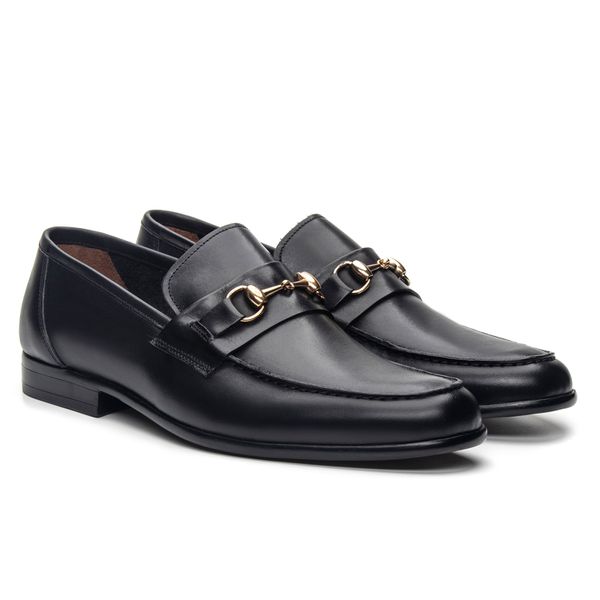 Mocassim Casual Ferrara Preto - JACOMETTI