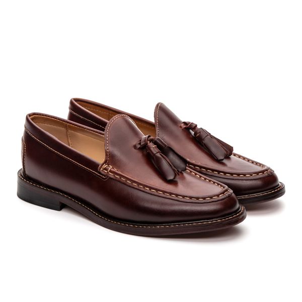 Mocassim Tassel Feminino Donatella Castanho - JACOMETTI