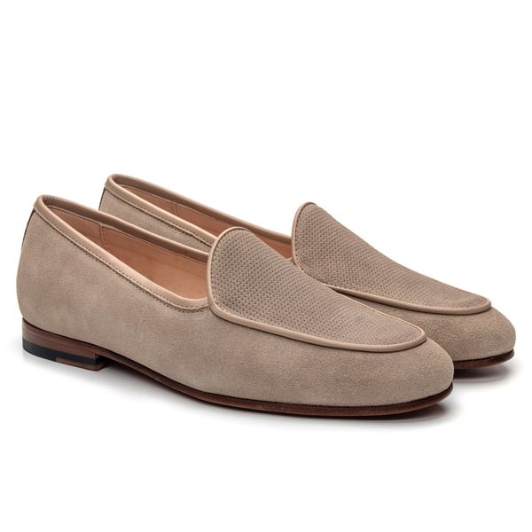 Sapato Feminino Loafer Costanza Gengibre - JACOMETTI