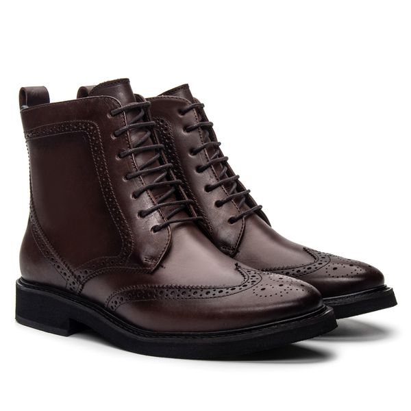 Coturno Feminino Maggiore Café - JACOMETTI