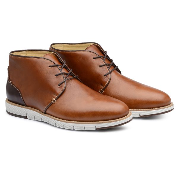 Bota Masculina Cano Baixo Tan 1750 - JACOMETTI