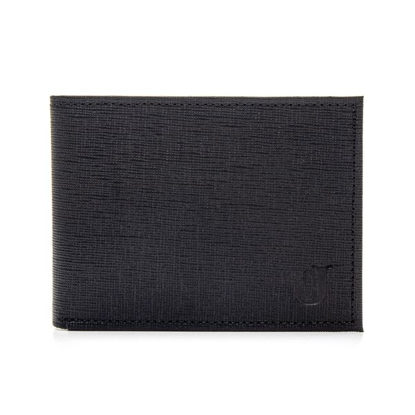 Carteira Masculina de Couro 2181 Preta - JACOMETTI