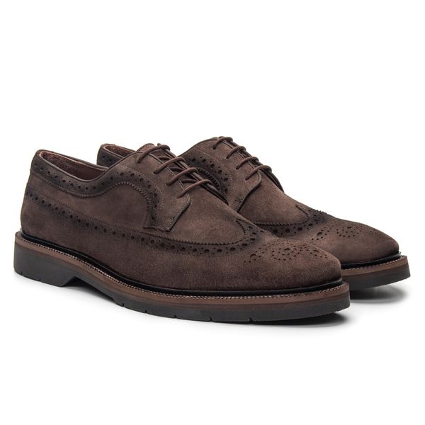 Derby Casual Abruzzo Chocolate - JACOMETTI