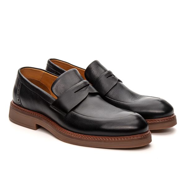 Mocassim Masculino Tommaso Preto - JACOMETTI