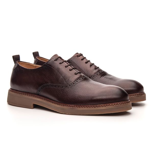 Sapato Oxford Barolo Whisky - JACOMETTI
