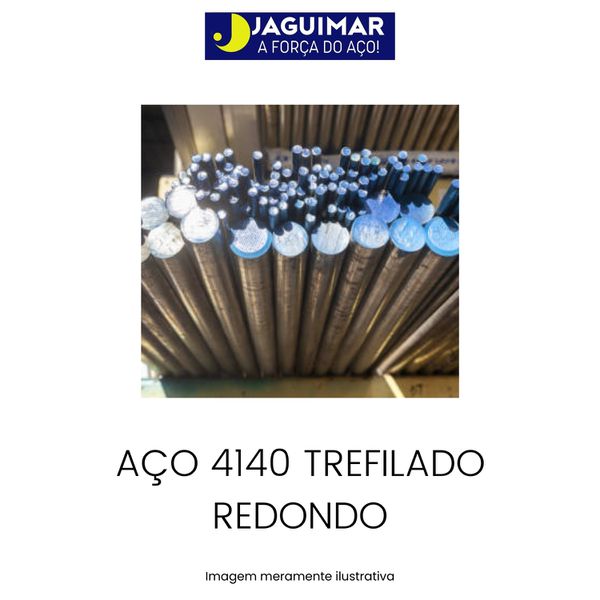 AÇO 4140 TREFILADO REDONDO 1/4" (6,35 MM)