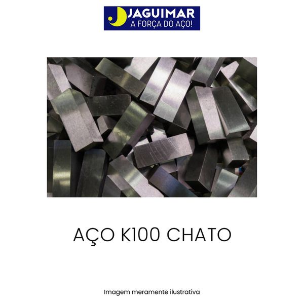 AÇO K100 CHATO 3" X 5/8" (76,20 X 15,88 MM) 