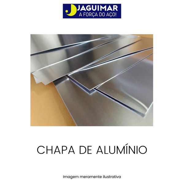 CHAPA DE ALUMÍNIO 16,00 MM