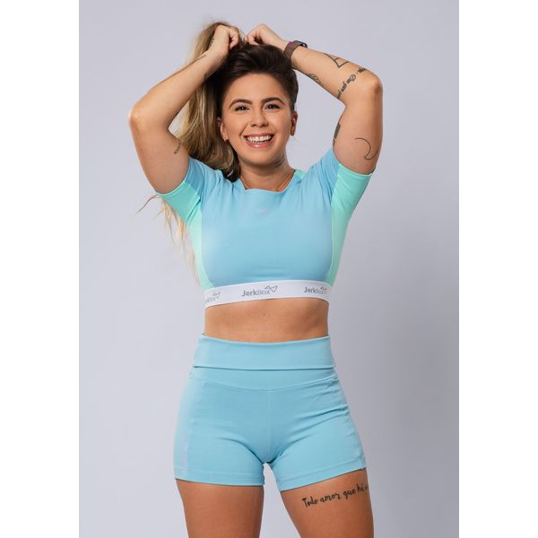 Short One Candy Azul