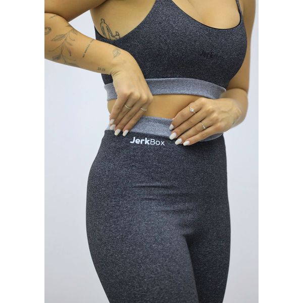 Calça Legging Profile Mix Preta