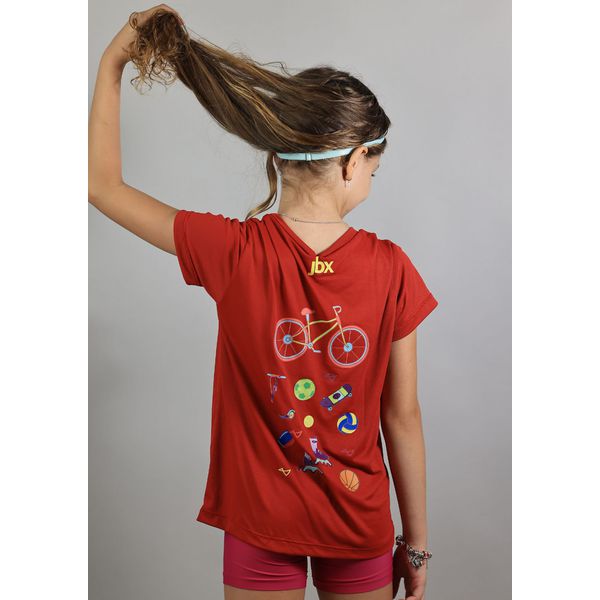 Camiseta Kids Vermelho