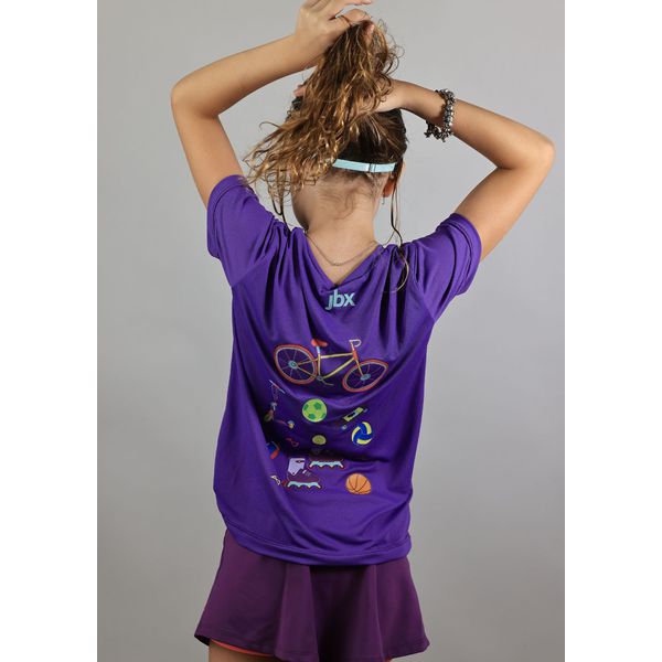 Camiseta Kids Roxo