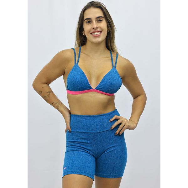 Top Amalia Mix Turquesa