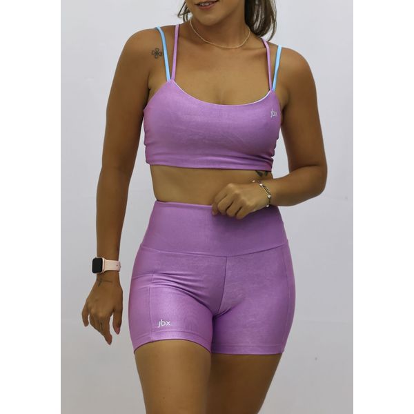 Short Fit Glow Lilas