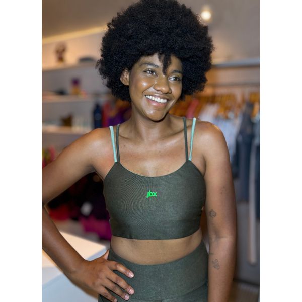 Top Maria Glow Militar