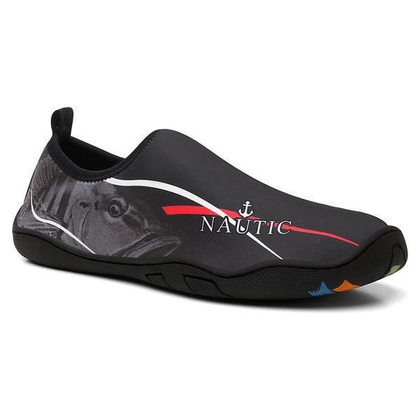 Sapatilha De Pesca Masculina Pescaria Preto Estampa Peixe