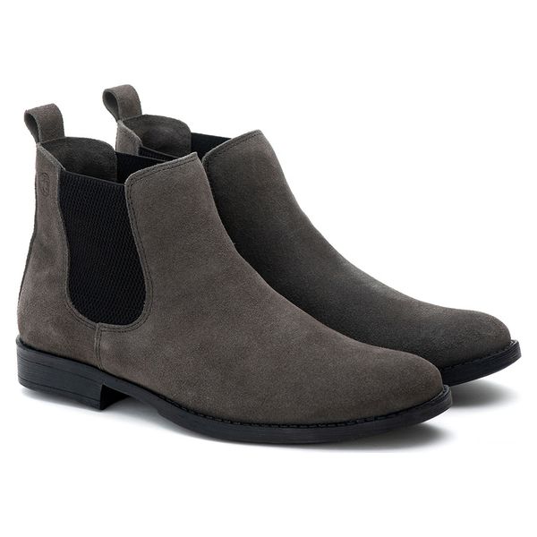 Bota Chelsea Masculina Polo North Cinza 1777