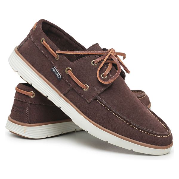 Dockside Masculino Camurça Café Polo Urban