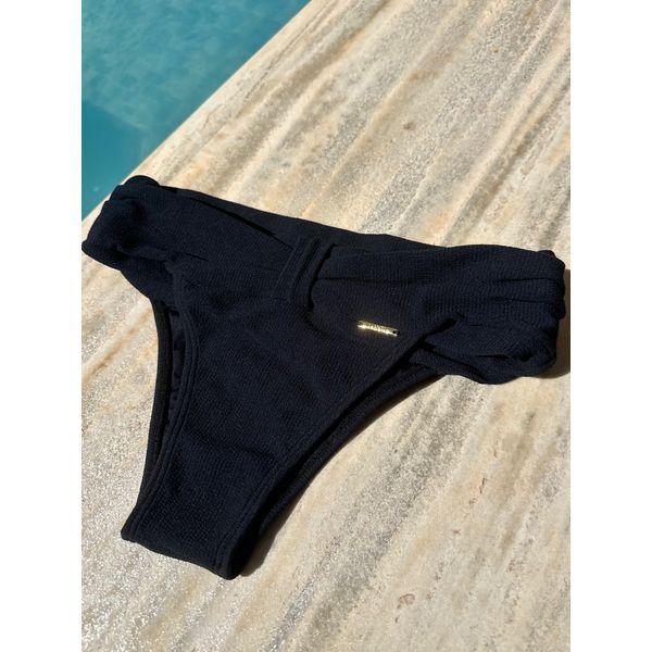 Calcinha de Biquíni Anilha Cannes Preto