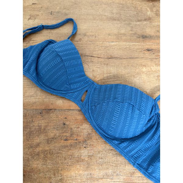 Biquíni Avulso Meia Azul Memphis