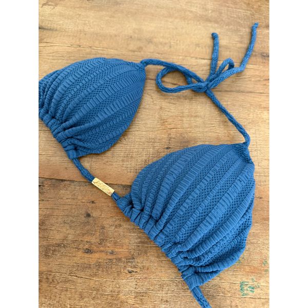 Biquíni Avulso Cortininha Azul Memphis